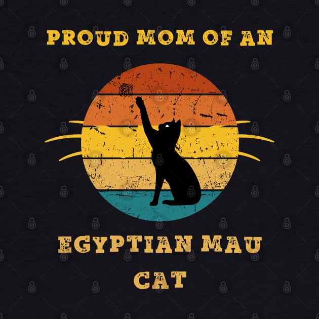 egyptian mau cat mom by vaporgraphic